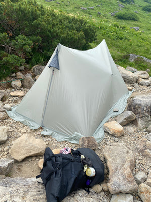 Transitioning from Dome Tentw to Floorless Shelter